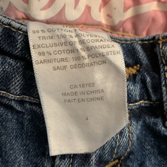 Levi’s girls shorts size 4 EUC - Picture 6 of 8